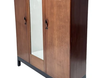 Art Deco Amsterdamse School Armoire by Willem Penaat for Metz & Co. Amsterdam